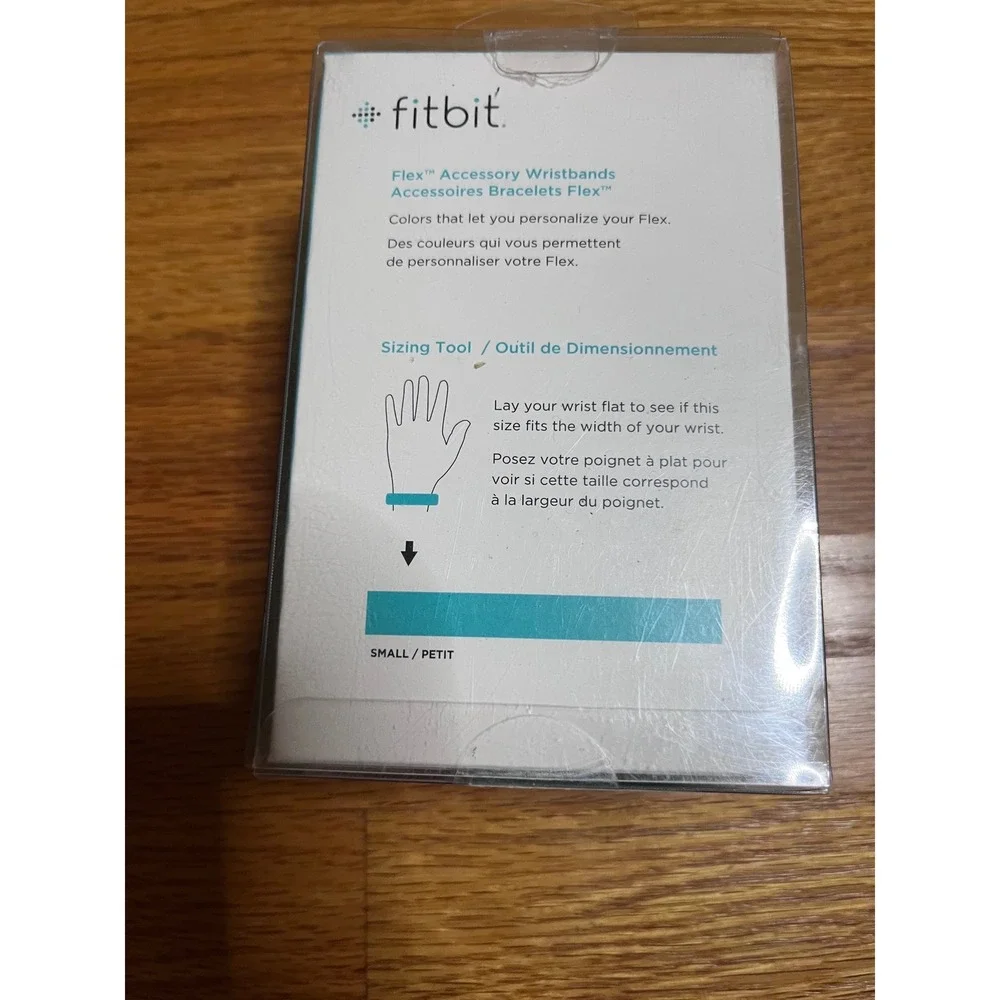 Fitbit Flex Accessory Wristbands 3-Pack Navy Teal Red Size Small S/P New